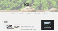 Desktop Screenshot of mbtproduce.com