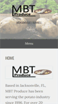 Mobile Screenshot of mbtproduce.com